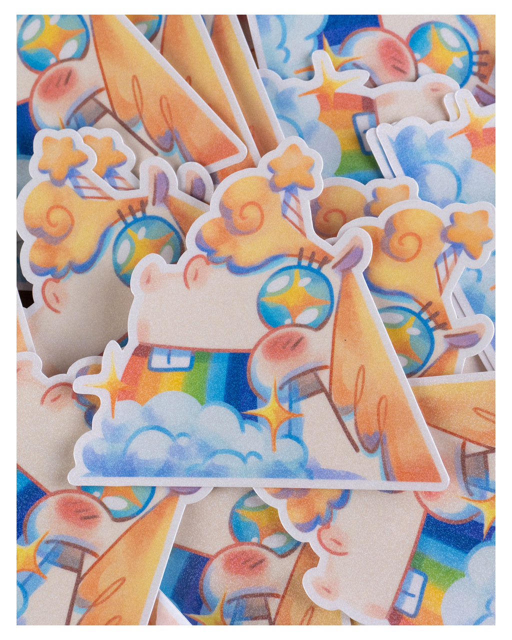 Rainbow, sticker
