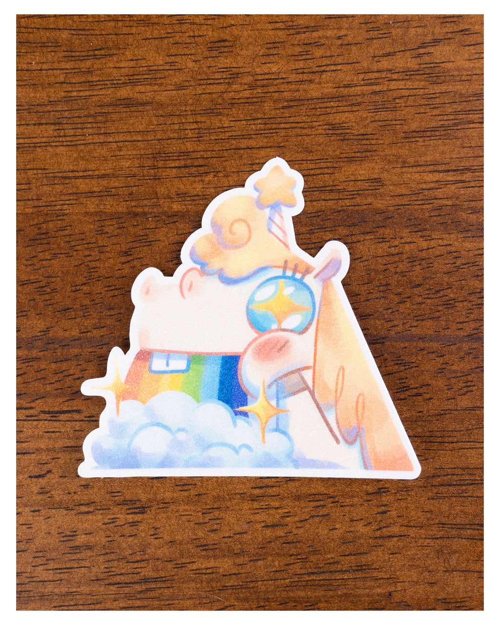 Rainbow, sticker