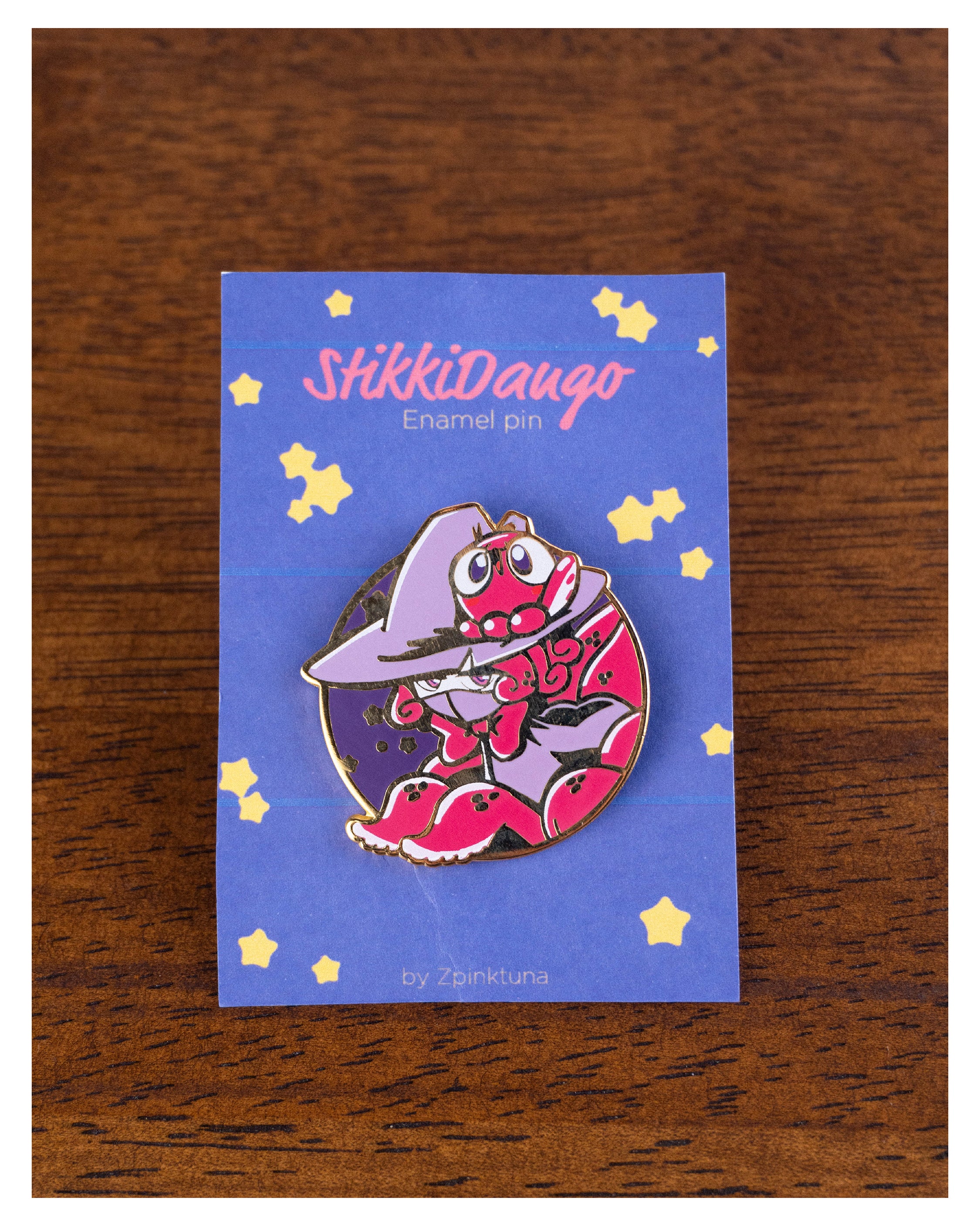 Stikki&Dango, enamel pin